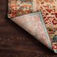 Loloi II Isadora ISA-04 5" x 7"3" Antique Ivory and Sunset Area Rug, , large