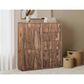 Fallridge Balam 5-Drawer Gentleman Chest in Stained Brown, , large