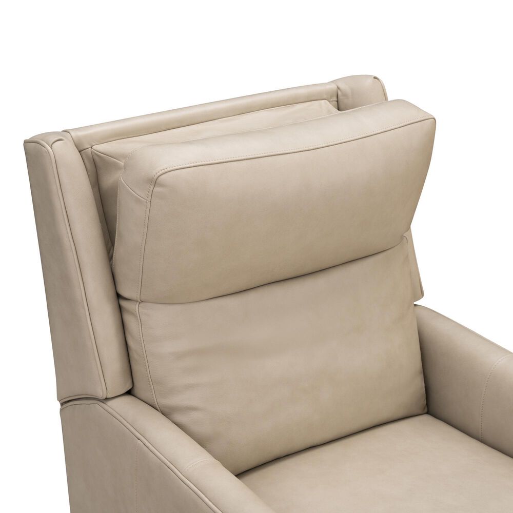 Barcalounger Ledger Leather Power Recliner in Stone, , large