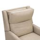 Barcalounger Ledger Leather Power Recliner in Stone, , large
