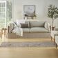 Nourison Rustic Textures Ivory and Grey 2"2" x 7"6" Runner, , large