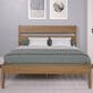 Forest Grove Low Board Queen Platform Bed in Urban Oak, , large