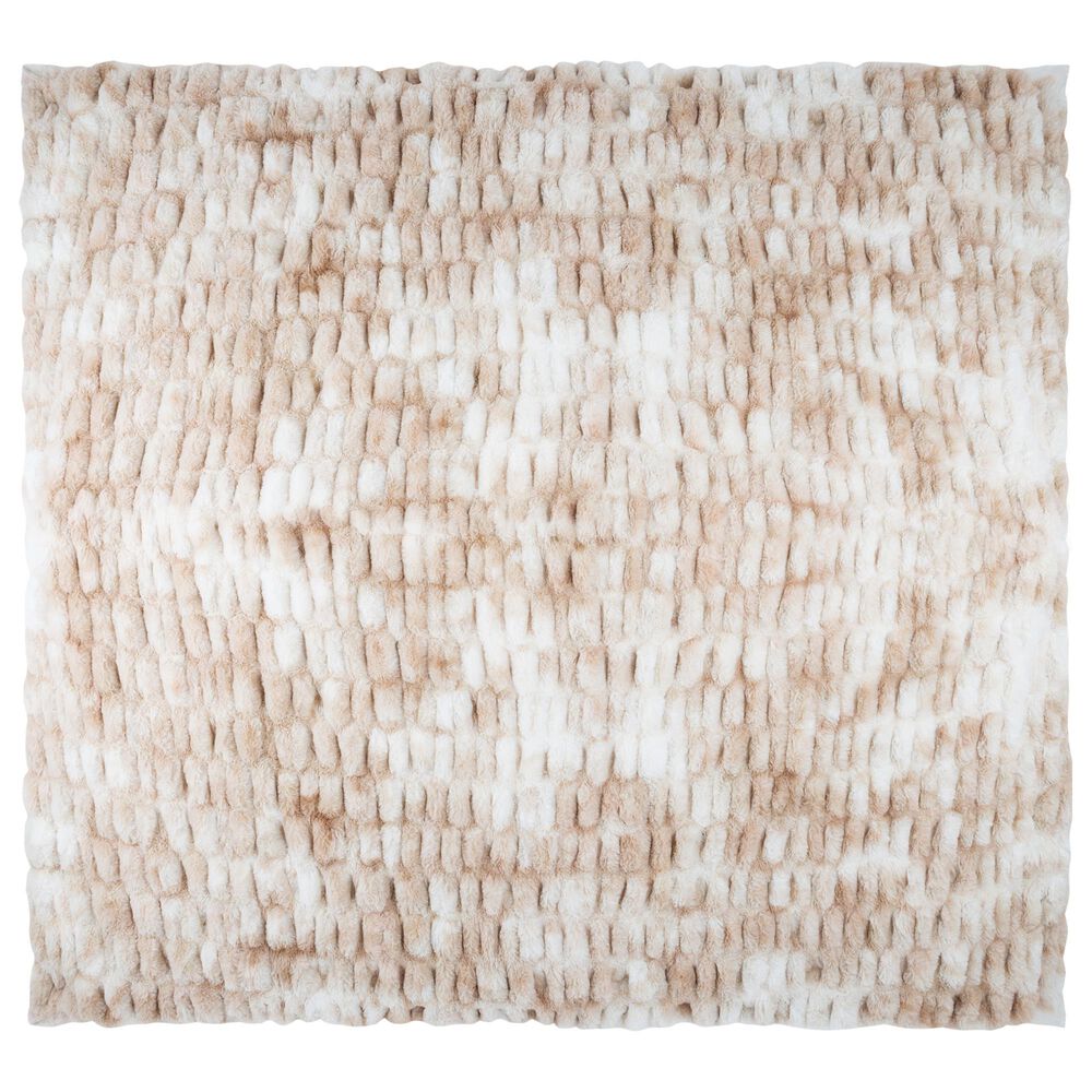 Timberlake Queen Blanket in Cream, , large