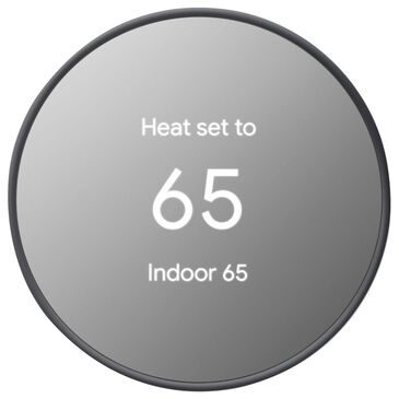 Google Nest Thermostat - Smart Programmable Wi-Fi Thermostat - Charcoal, , large