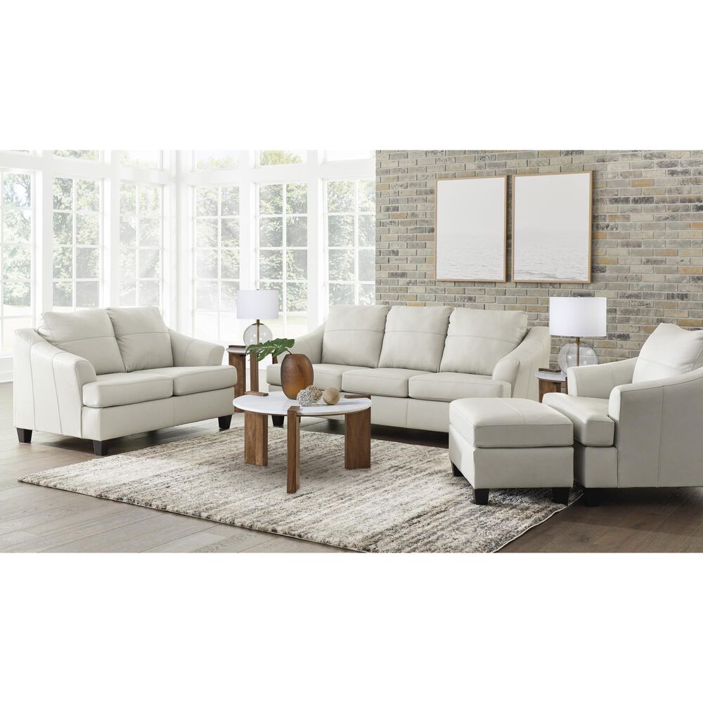 Ashley Genoa Ottoman in Coconut, , large
