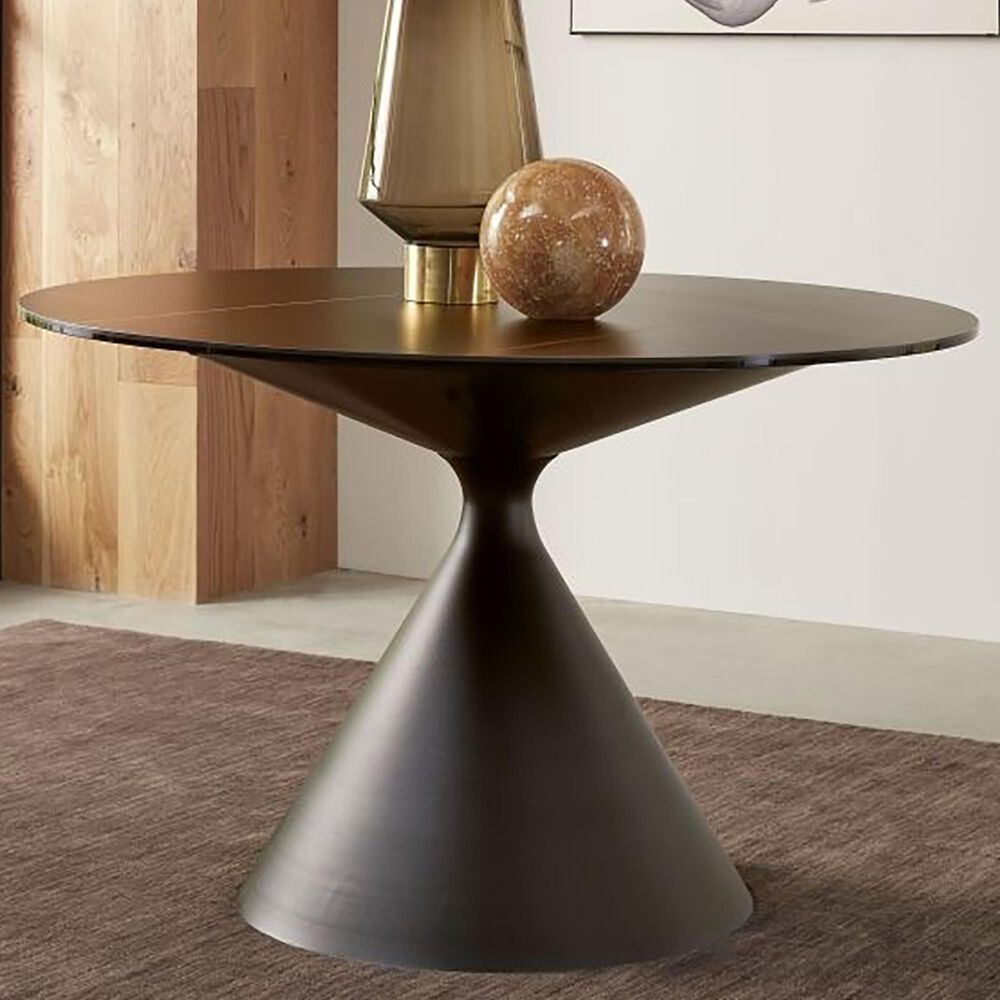 Urban Home Winston Dining Table in Black, , large