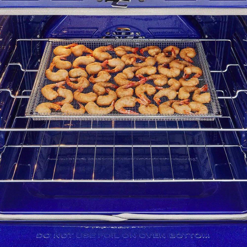 LG 2-Piece Kitchen Package with 6.3 Cu. Ft. Smart Slide-In Gas Range and 2.1 Cu. Ft. Smart Over-the-Range Microwave in Black Stainless Steel, , large