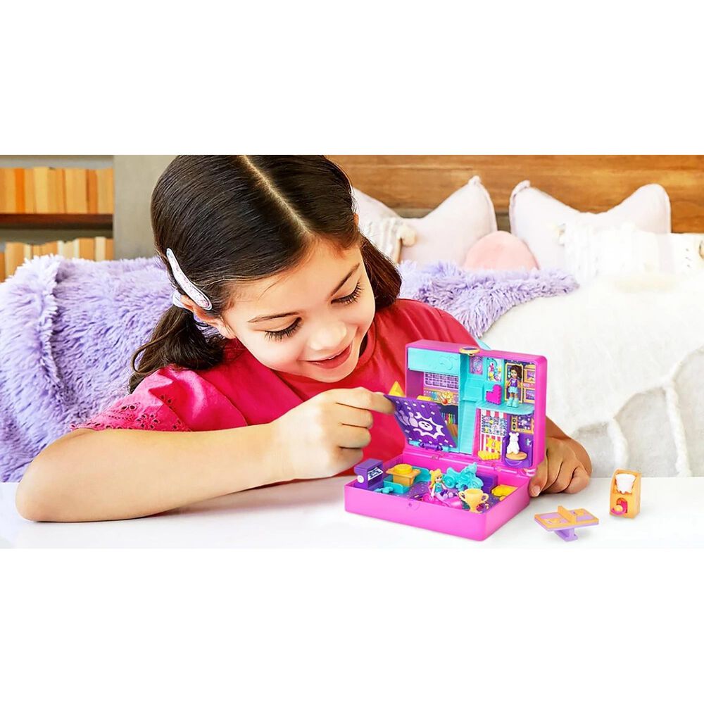 Polly Pocket Race and Rock Arcade Playset, , large
