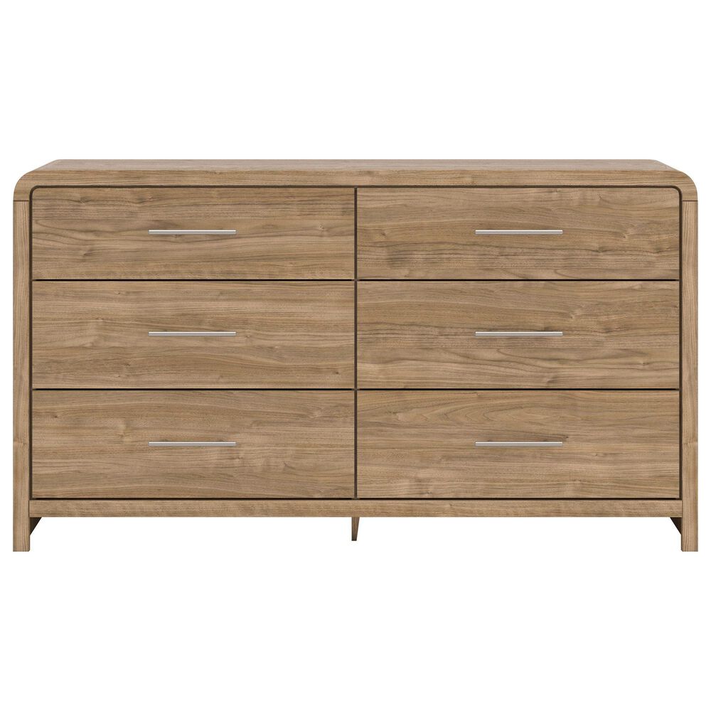 Ashley Gramburg King Platform Bed with Dresser and Two Nightstands in Brown, , large