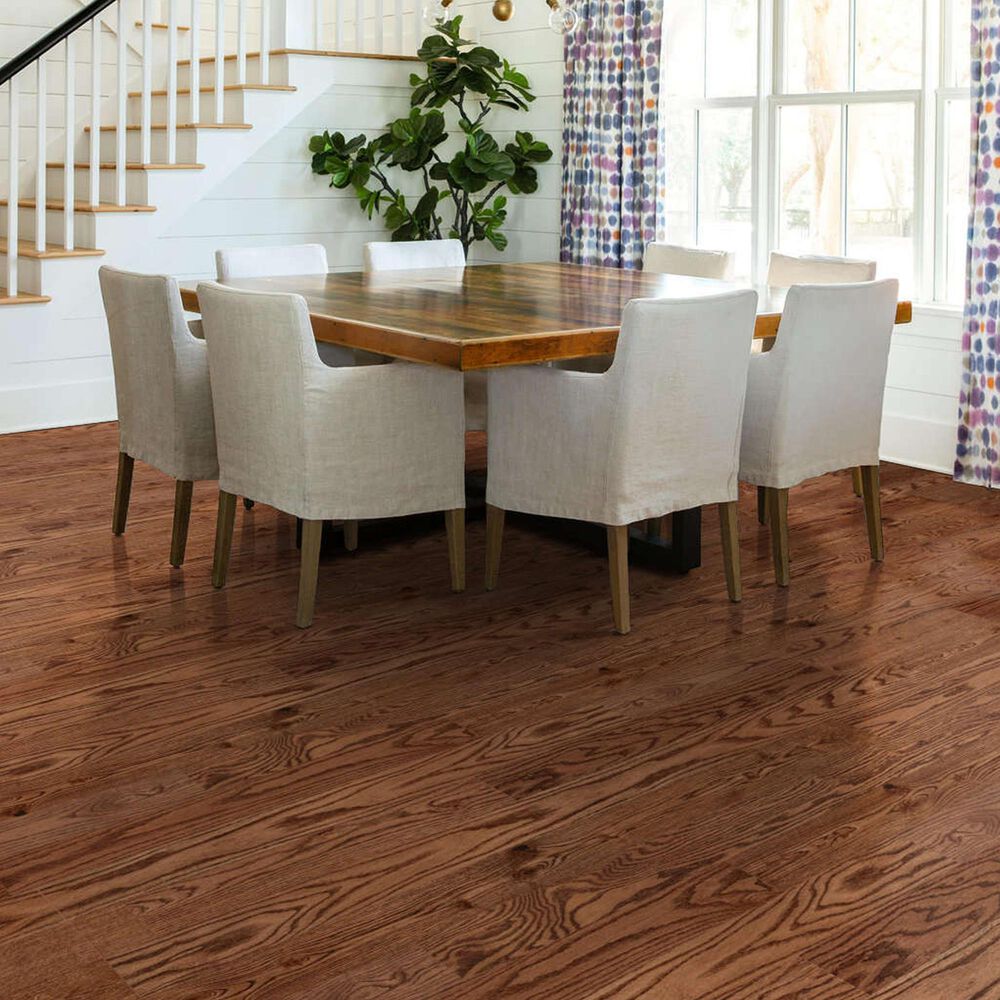 Shaw Lineage 5" Saddle Oak Engineered Hardwood, , large