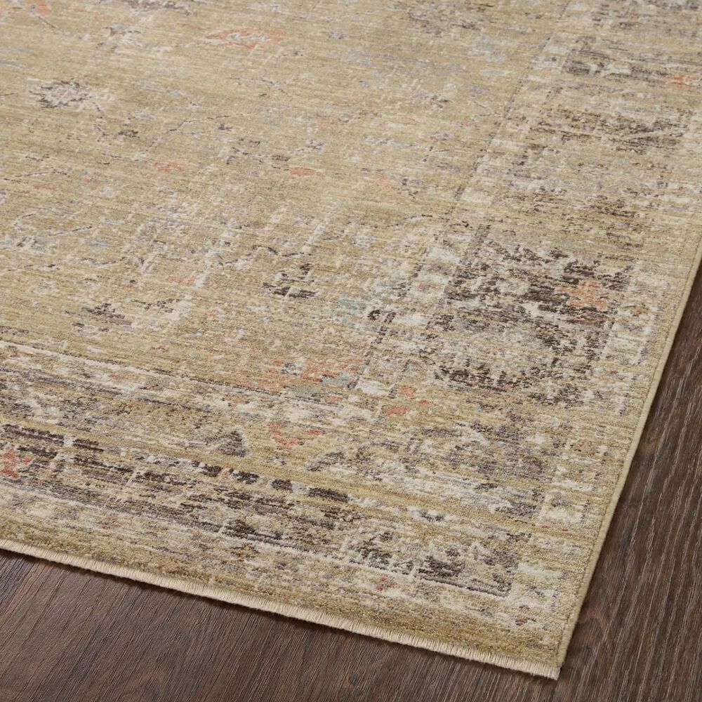 Magnolia Home Millie 5&#39;3&quot; x 7&#39;6&quot; Gold and Charcoal Area Rug, , large