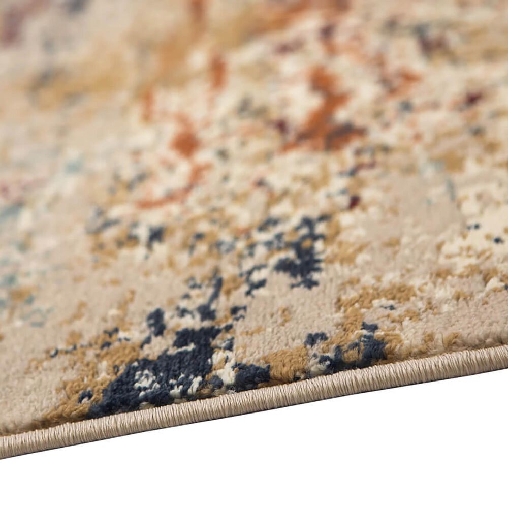 Amer Rugs Allure 2&#39; x 3&#39; Ivory and Orange Area Rug, , large