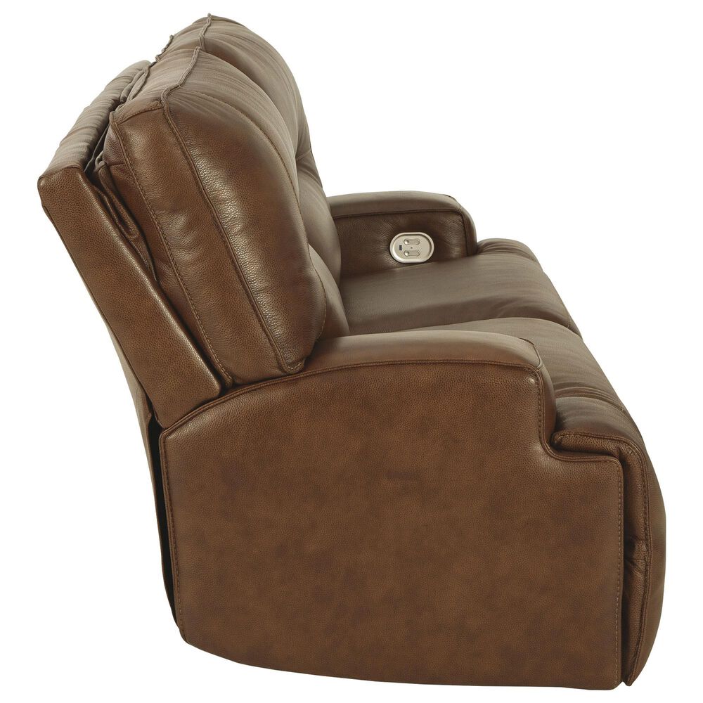 Ashley Francesca Power Reclining Sofa in Auburn, , large