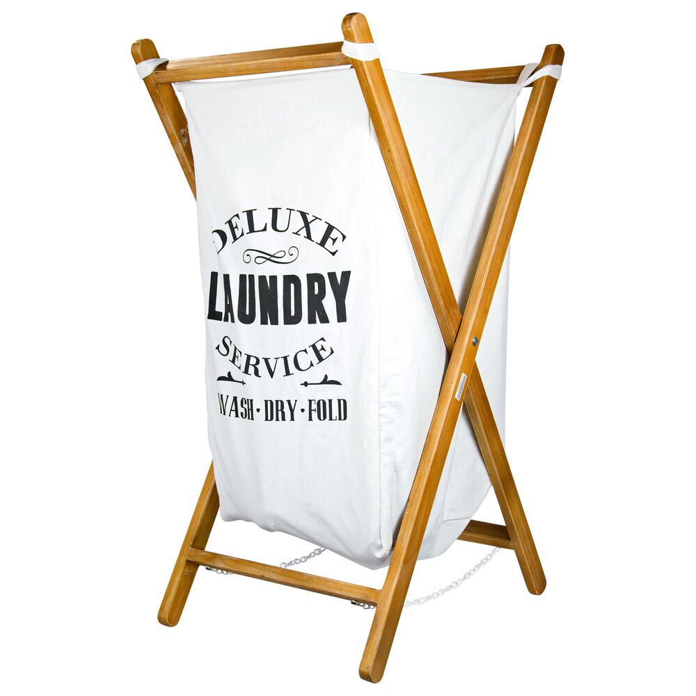 VIP Home and Garden Laundry Basket in Brown, , large