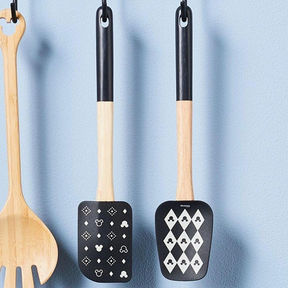Meyer Monochrome 2-Piece Spatula and Spoonula Set in Black and White, , large