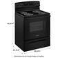 Amana 4.8 Cu. Ft. Electric Range with Bake Assist Temps in Black, , large