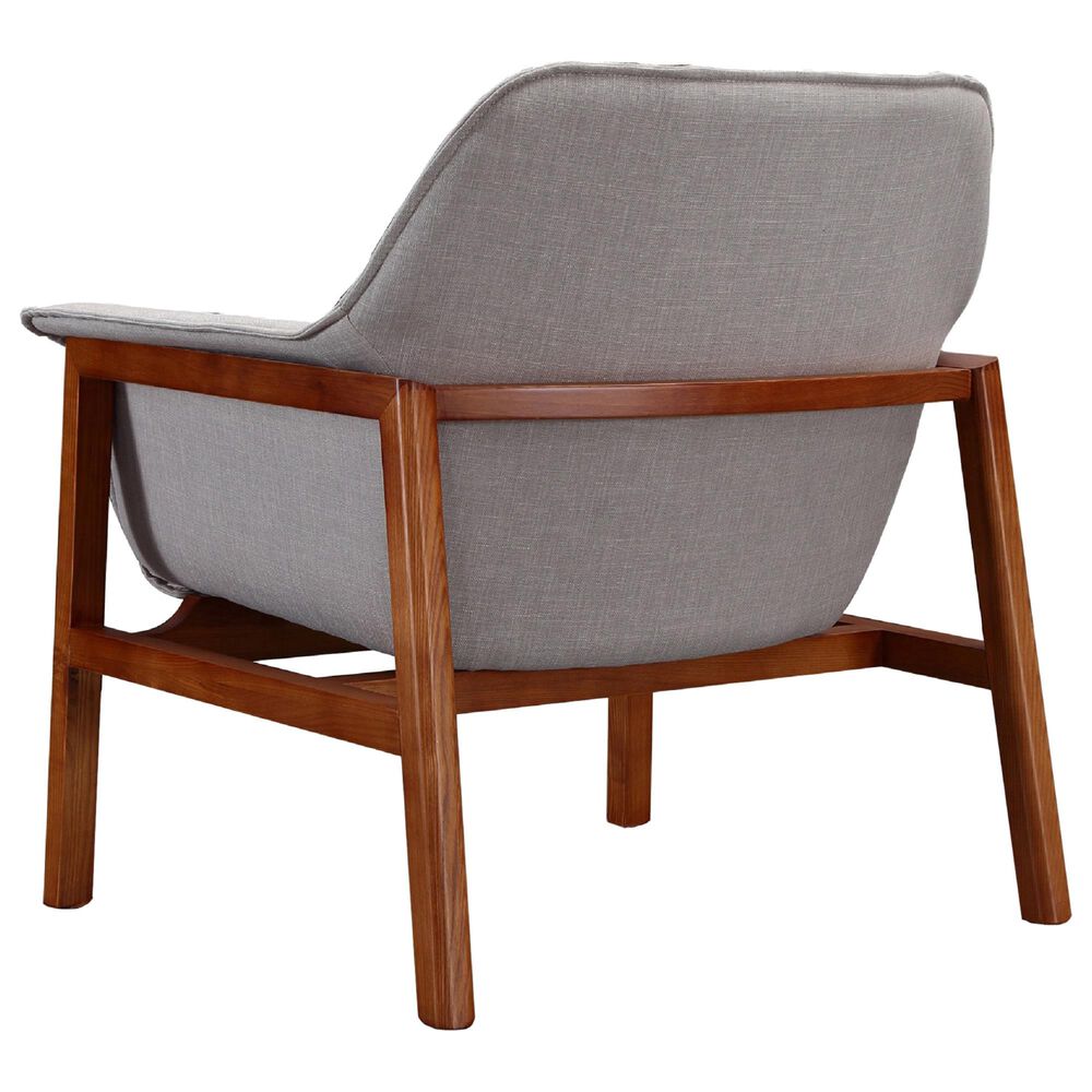 Dayton Miller Accent Chair in Grey, , large