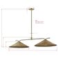 Southern Lighting Kyle 2-Light Chandelier in Gold, , large