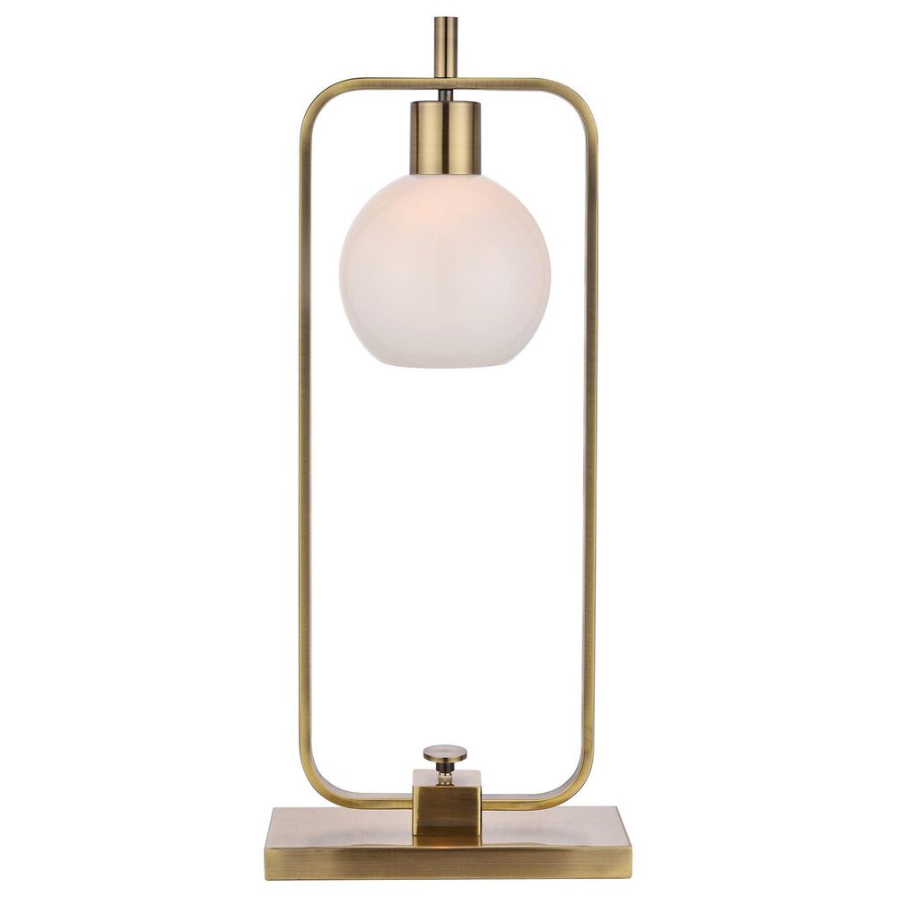 Flair Industries Crosby Table Lamp in Antique Brass, , large