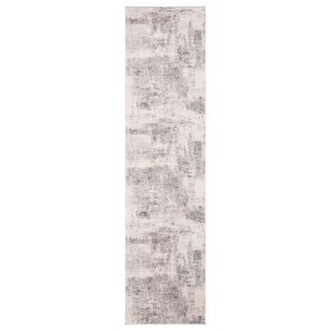 Safavieh Invista INV454 2" x 8" Grey and Ivory Runner, , large