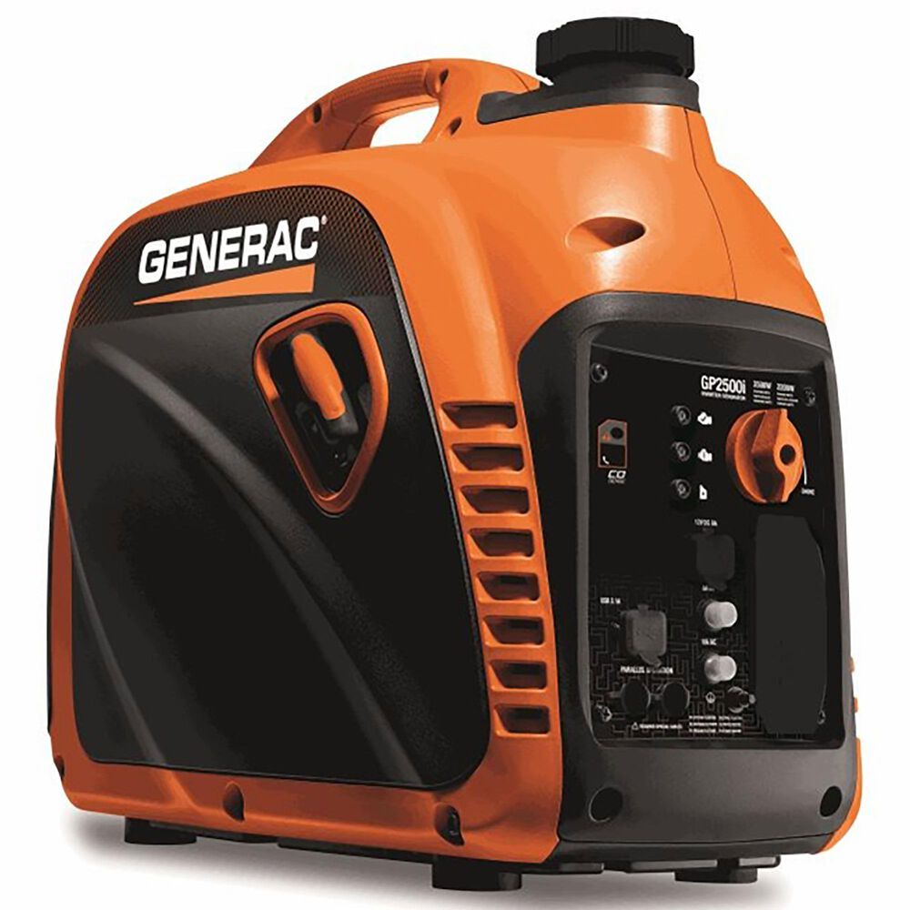 Generac GP2500i Portable Inverter Generator in Orange and Black, , large
