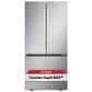 LG 21 Cu. Ft. French Door Refrigerator in PrintProof Stainless Steel, , large