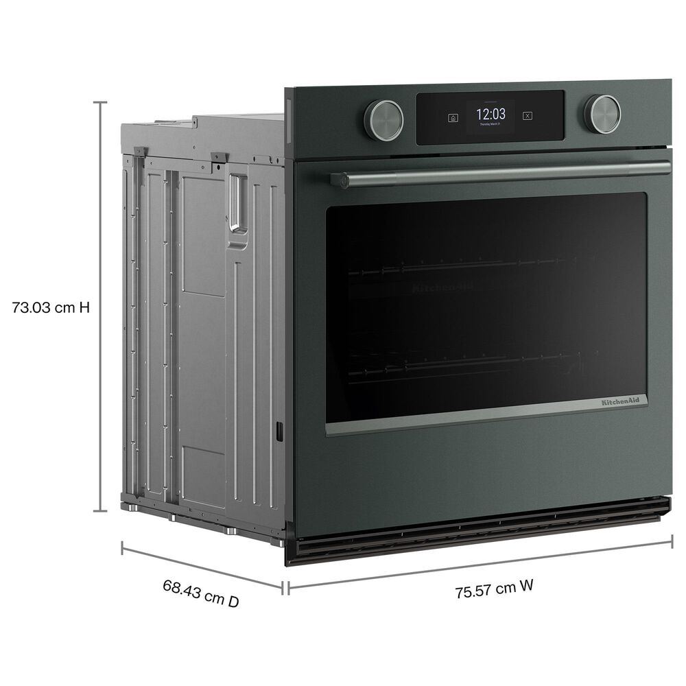 KitchenAid 2-Piece Kitchen Package with Juniper 30" Smart Single Wall Oven and Stainless Steel 30" Gas Cooktop, , large