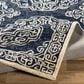 Surya Granada 9" x 12" Gray, Light Blue, Beige, Navy and Charcoal Area Rug, , large