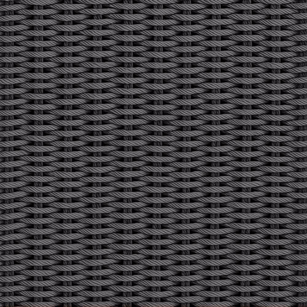 Ebel Outdoor Furniture Cloud Large Patio Pouf in Coal, , large