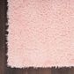 Nourison Lush Shag 5"3" x 7"3" Blush Area Rug, , large