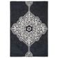 Safavieh Micro-Loop 4" x 6" Charcoal Area Rug, , large