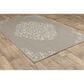 Oriental Weavers Portofino 6649W 5"3" x 7"3" Gray Area Rug, , large