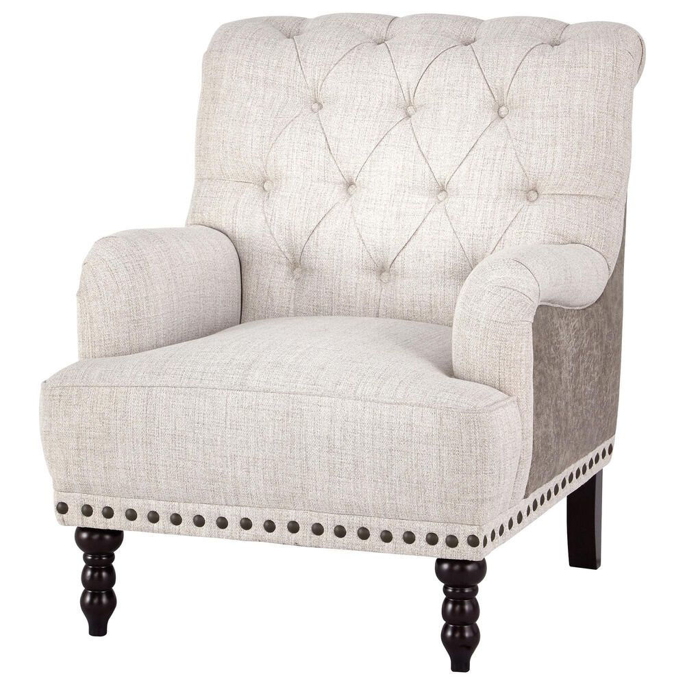 Signature Design by Ashley Zossen Accent Chair in Ivory , , large