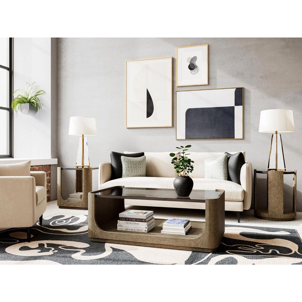 Riverside Furniture Enzo End Table in Nutmeg, , large