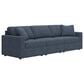 Ashley Modmax 3-Piece Stationary Sofa in Ink, , large