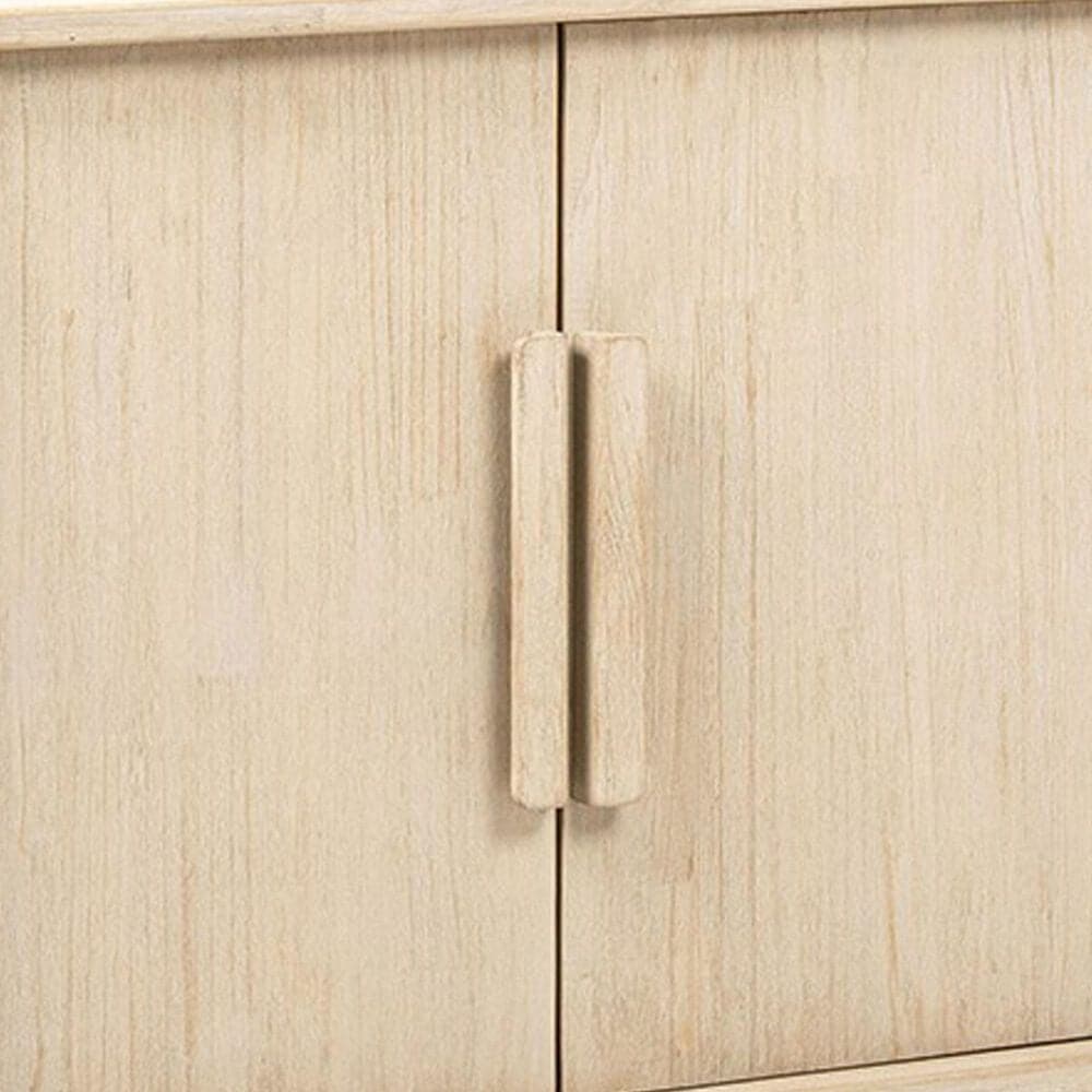 Jennifer Taylor Home Milo 4-Door Sideboard in Light Natural Cerused, , large