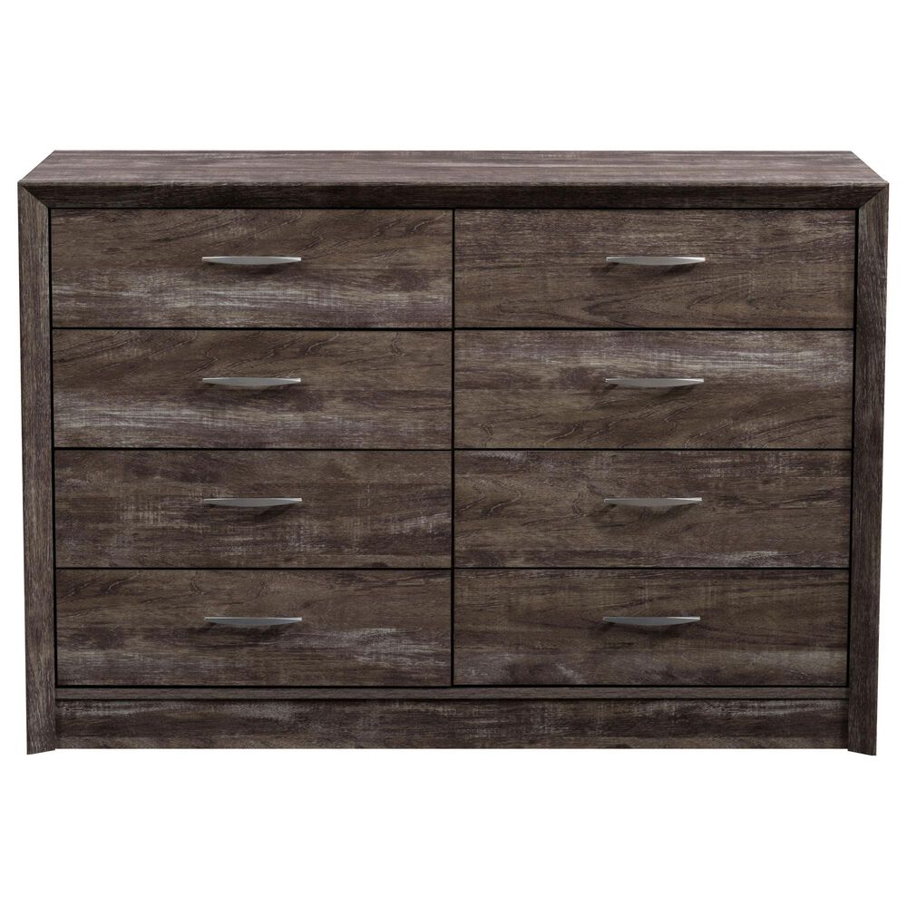 CorLiving Newport 8 Drawer Dresser in Grey Washed Oak, , large
