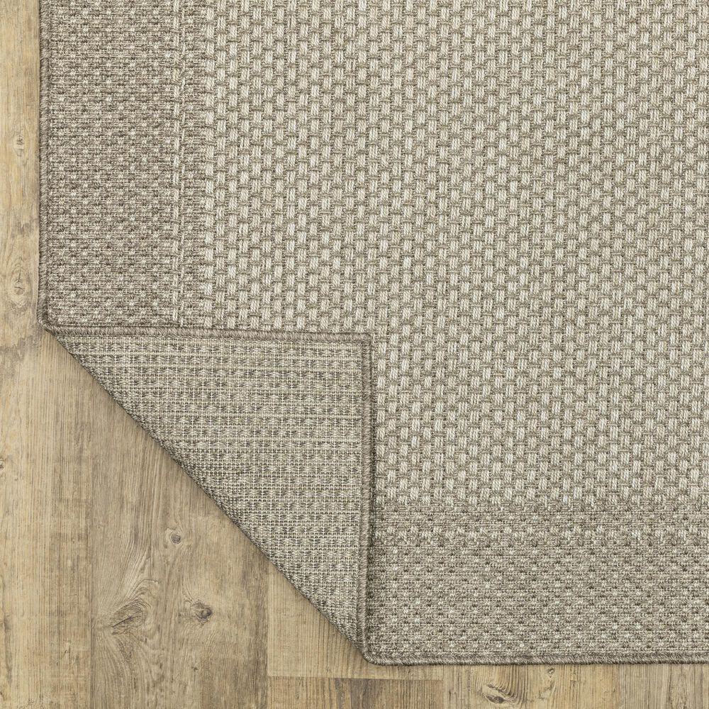 Oriental Weavers Caicos CA03N 6&#39;7&quot; x 9&#39;2&quot; Grey Area Rug, , large