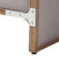 Baxton Studio Terina Arm Chair in Grey and Beige, , large