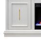Legends Home Jordan 63" Fireplace Console in White, , large