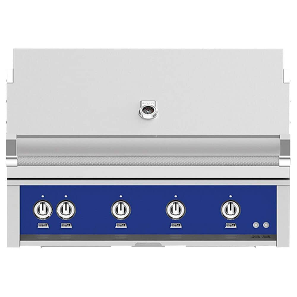 Hestan 42" Built-In Liquid Propane Grill in Prince Cobalt Blue, , large