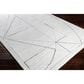 Surya Hightower 8" x 10" Charcoal, White and Black Area Rug, , large