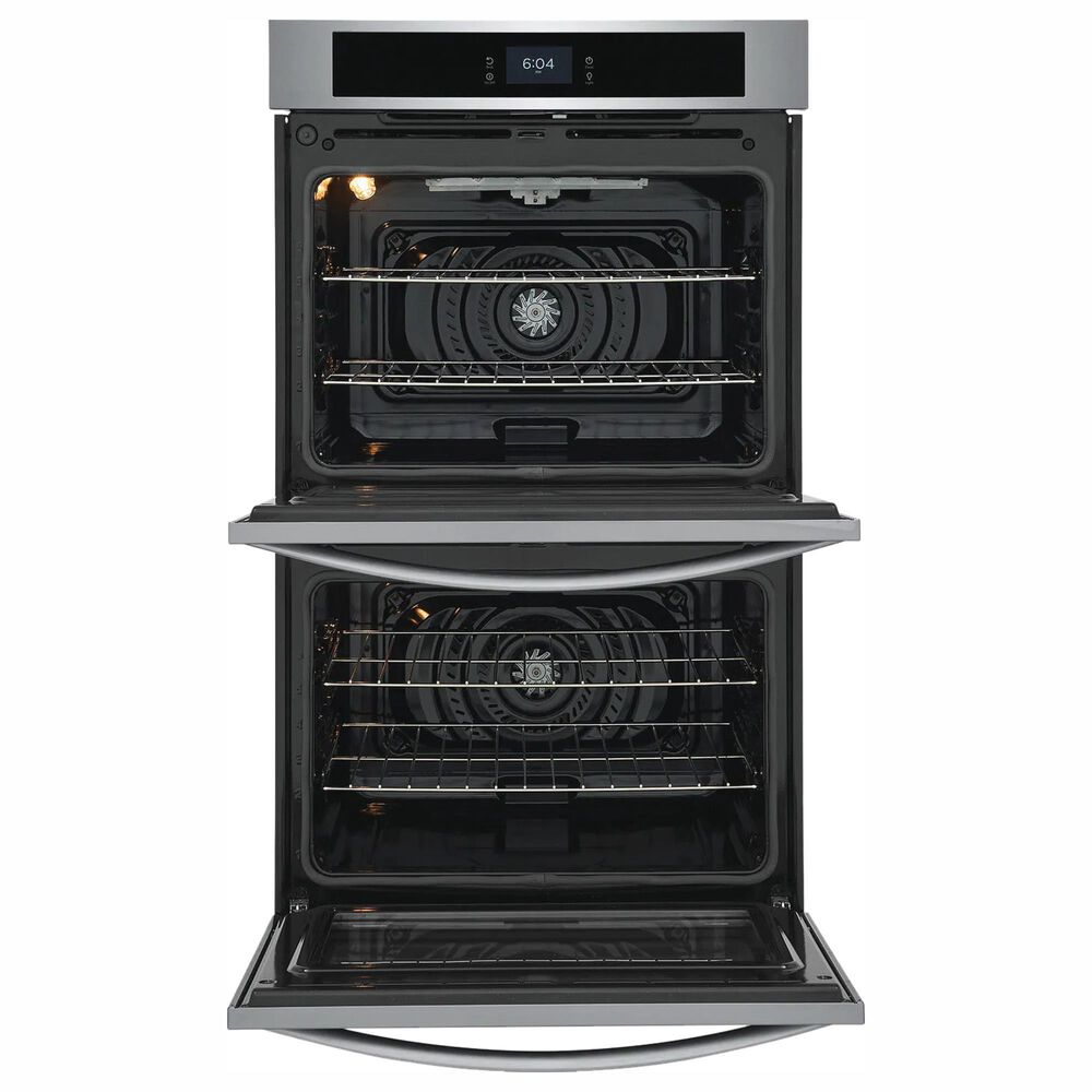 Frigidaire 30&quot; Double Electric Wall Oven with Fan Convection in Stainless Steel, , large