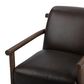 Classic Home Azoria Accent Chair in Dark Roast, , large