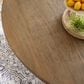 Home Trends & Design Colonial Plantation 48" Dining Table in Weathered Teak - Table Only, , large