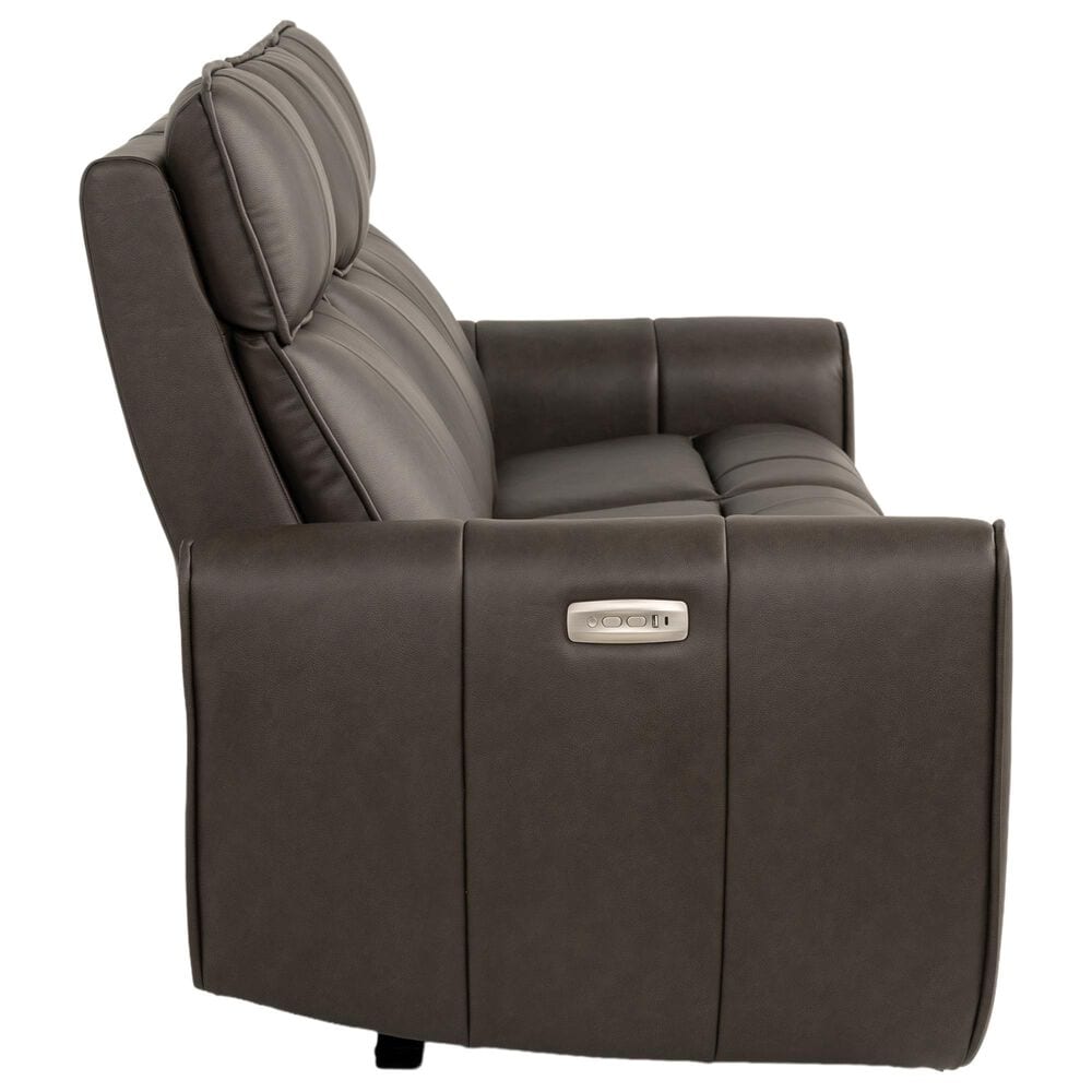 Aurora Furnishings Power Headrest Reclining Sofa in Dallas Espresso, , large