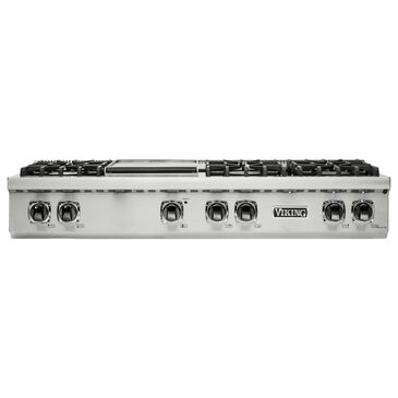 Viking Range 48" Natural Gas Rangetop with 6 Burners in Stainless Steel, , large