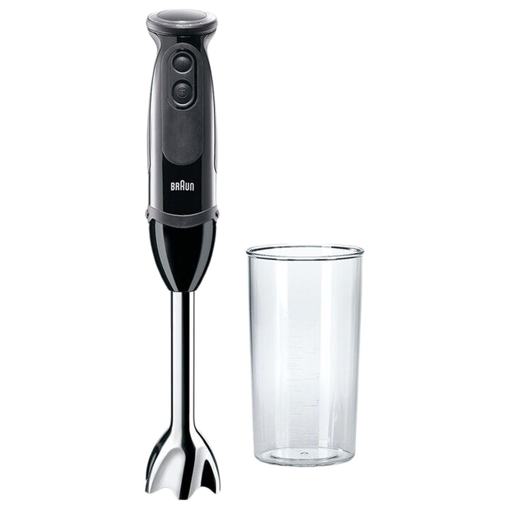 DeLonghi MultiQuick 7 Hand Blender in Black and Stainless Steel