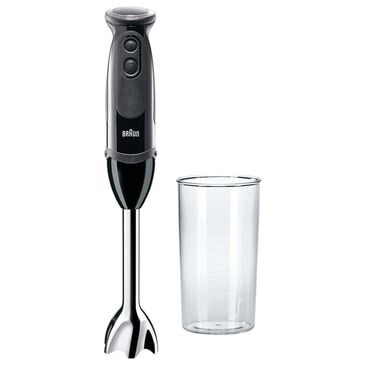 DeLonghi MultiQuick 5 Vario Immersion Hand Blender in Black and Stainless Steel, , large