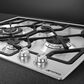 SMEG Classic 24" Corner Control Location Gas Cooktop in Stainless Steel, , large